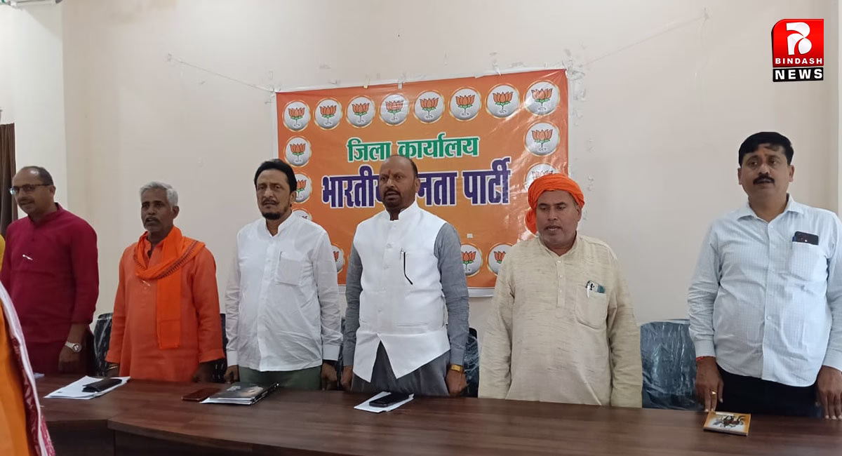 भाजपा कार्यालय में मोदी सरकार के 11 वर्ष पूरा होने पर जिला स्तरीय कार्यशाला का आयोजन