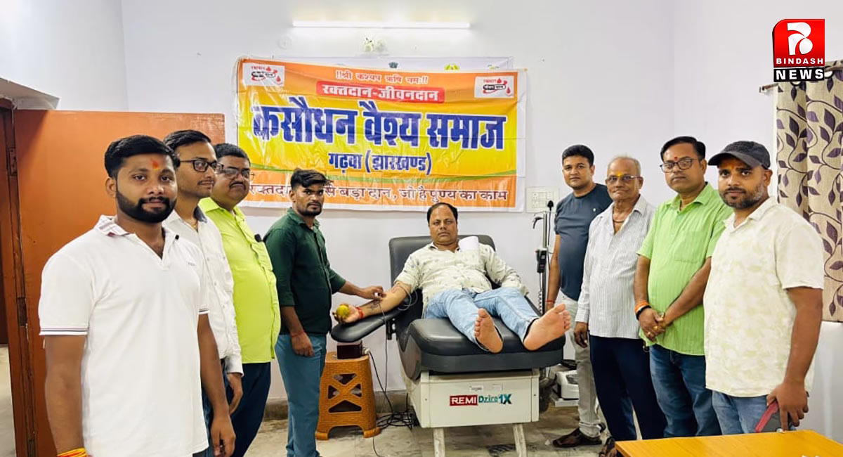 उमेश कश्यप ने किया 28 वां रक्तदान, बचाई एक महिला की जान