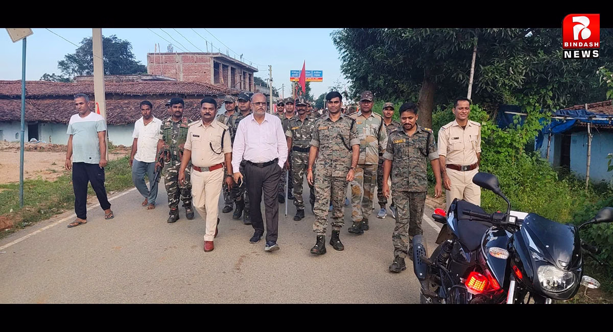 गढ़वा पुलिस असामाजिक तत्वों एवं उपद्रवियों से निपटने हेतु हमेशा सजग एवं सतर्क है – पुलिस इन्सपेकटर