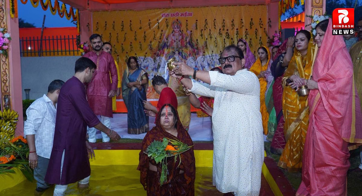 उदीयमान सूर्य देव हमें निरंतर कर्तव्यपथ पर अग्रसर रहने की प्रेरणा देते हैं : मिथिलेश ठाकुर