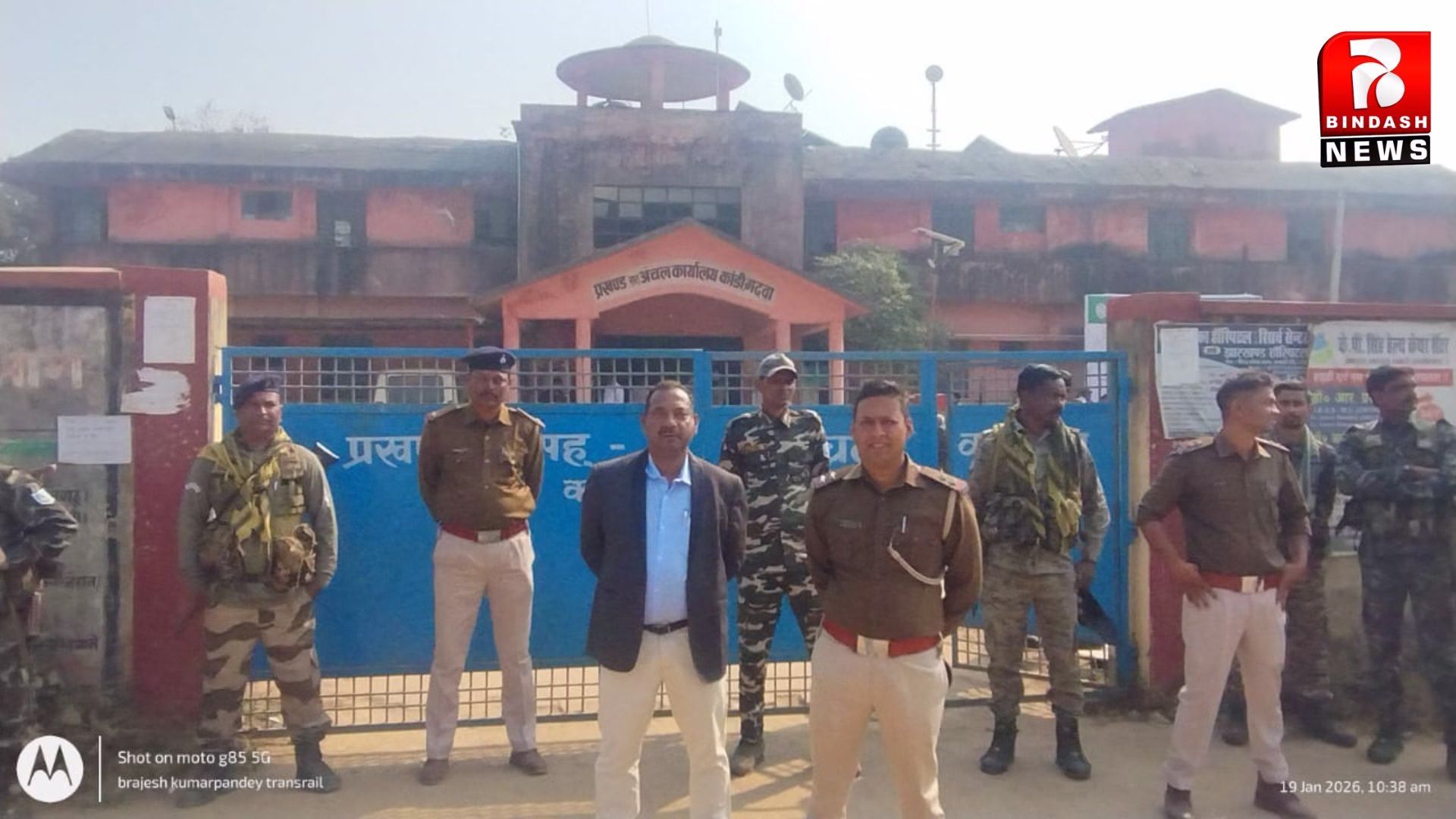 भारी सुरक्षा के बीच शुरू हुई कांडी के 3रे प्रमुख के लिए 5वीं चुनाव प्रक्रिया