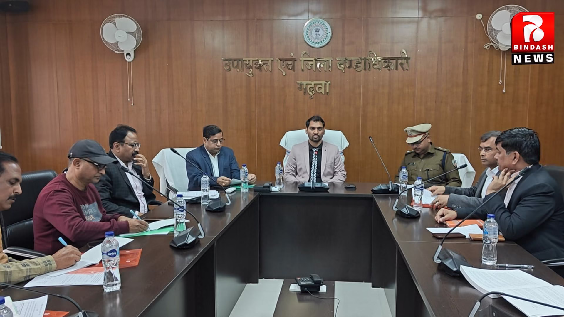 जिला निर्वाचन पदाधिकारी (नगरपालिका) सह उपायुक्त एवं पुलिस अधीक्षक की संयुक्त अध्यक्षता में नगर निकाय चुनाव को लेकर प्रेस वार्ता आयोजित